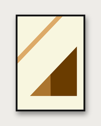 Ascend poster framed on a wall in a modern room — Lofmora wall art
