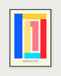 Modular wood black