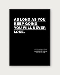 As Long wood black