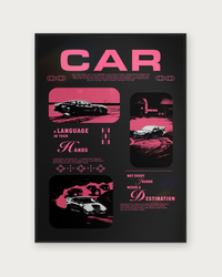 CAR wood black