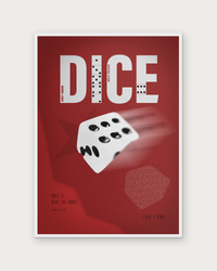 Dice wood white