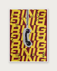 RING RING wood white